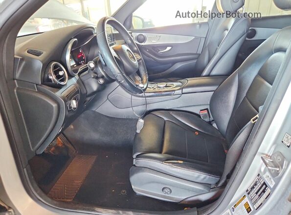 WDC0G4JB0HF141074 2017 MERCEDES-BENZ GLC-CLASS Silver წინა სალონის ხედი
