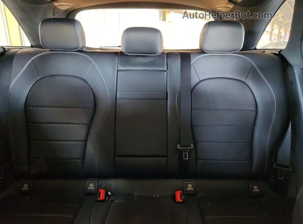 WDC0G4JB0HF141074 2017 MERCEDES-BENZ GLC-CLASS Silver უკანა სავარძლების ხედი