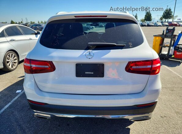 WDC0G4JB0KF641663 2019 MERCEDES-BENZ GLC-CLASS White Հետևի տեսք