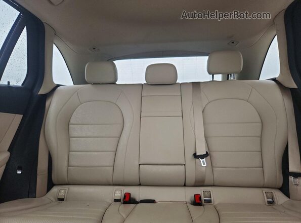 WDC0G4JB1GF047980 2016 MERCEDES-BENZ GLC-CLASS White Rear seats view