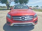 2019 Mercedes-benz Glc 300 Red vin: WDC0G4JB2KF635170