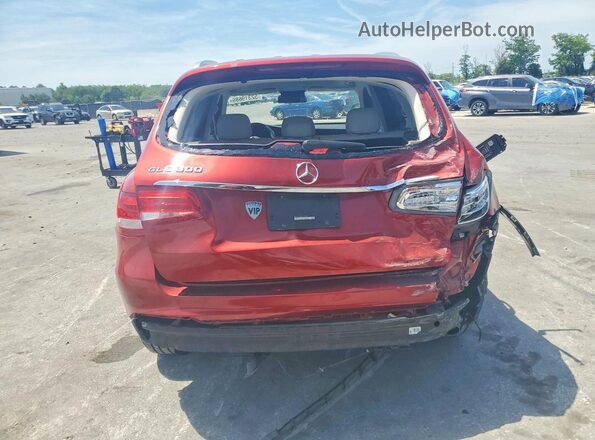WDC0G4JB2KF635170 2019 MERCEDES-BENZ GLC-CLASS Red Vista trasera