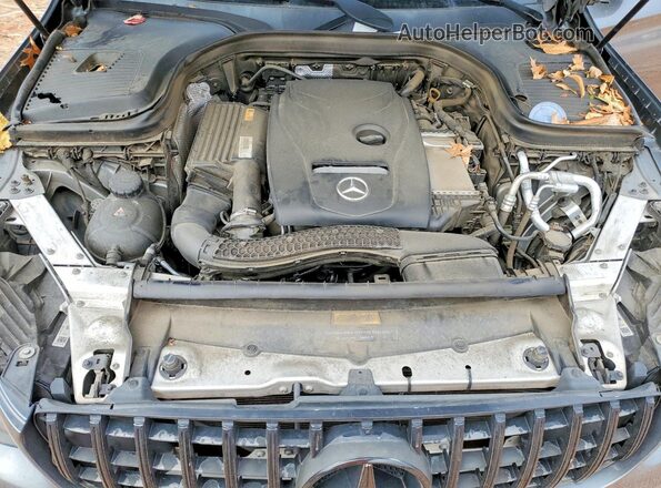 WDC0G4JB3K1000245 2019 MERCEDES-BENZ GLC-CLASS Gray Vista del compartimento del motor