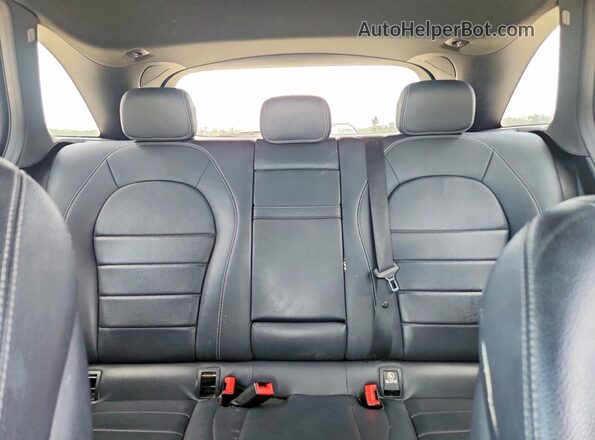 WDC0G4JB3KF594029 2019 MERCEDES-BENZ GLC-CLASS Black Вид задніх сидінь