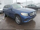 2017 Mercedes-benz Glc 300   Blue vin: WDC0G4JB4HF118784