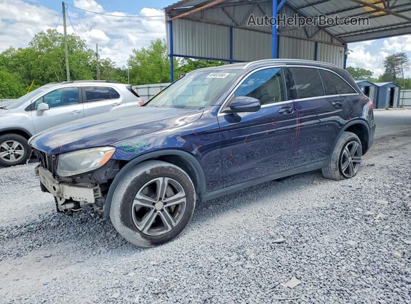 WDC0G4JB5GF026727 2016 MERCEDES-BENZ GLC-CLASS Blue Front left