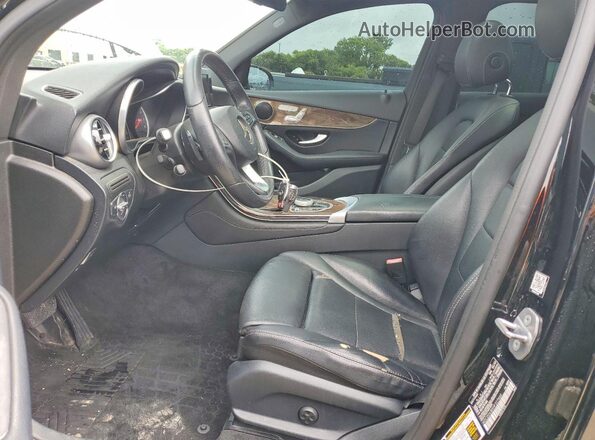 WDC0G4JB5HF227660 2017 MERCEDES-BENZ GLC-CLASS Black წინა სალონის ხედი