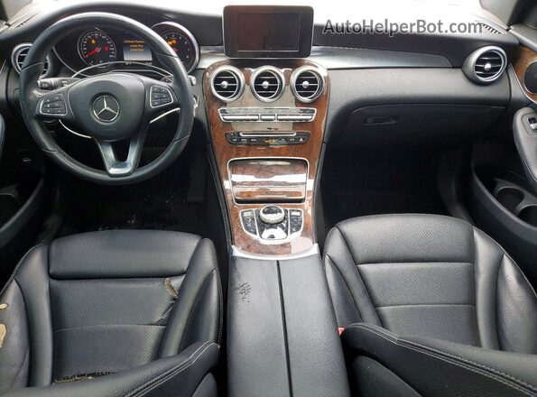 WDC0G4JB5HF227660 2017 MERCEDES-BENZ GLC-CLASS Black წინა პანელის ხედი
