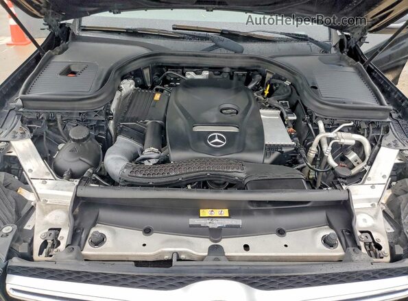 WDC0G4JB5HF227660 2017 MERCEDES-BENZ GLC-CLASS Black ძრავის განყოფილების ხედი