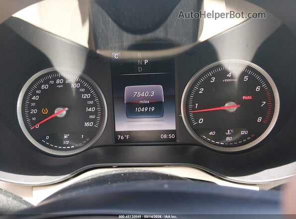 WDC0G4JB6GF009192 2016 MERCEDES-BENZ GLC 300 White Вид задніх сидінь