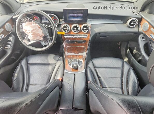 WDC0G4JB6HV011452 2017 MERCEDES-BENZ GLC-CLASS Black წინა პანელის ხედი