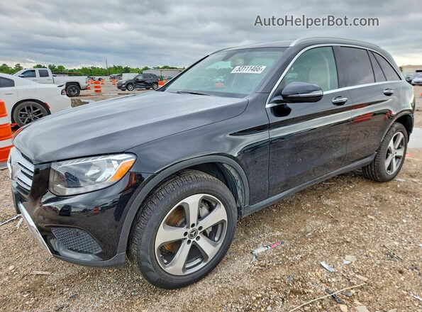 WDC0G4JB6JV061838 2018 MERCEDES-BENZ GLC-CLASS Black წინა მარცხენა ხედი სამი მეოთხედიდან