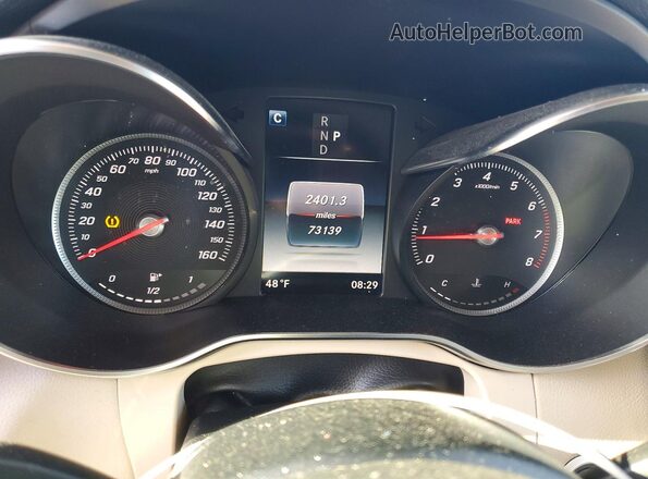 WDC0G4JB6JV113470 2018 MERCEDES-BENZ GLC-CLASS Белый Вид щитка приборов