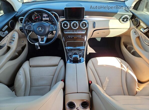 WDC0G4JB7HF120352 2017 MERCEDES-BENZ GLC-CLASS Черный Вид панели приборов