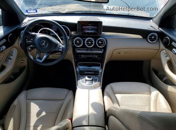 WDC0G4JB7HF258098 2017 MERCEDES-BENZ GLC-CLASS Синий Вид панели приборов