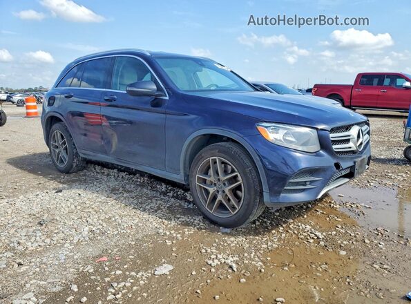 WDC0G4JB7HF258098 2017 MERCEDES-BENZ GLC-CLASS Синий Передняя правая четверть