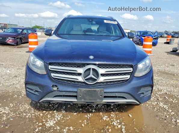 WDC0G4JB7HF258098 2017 MERCEDES-BENZ GLC-CLASS Синий Вид спереди