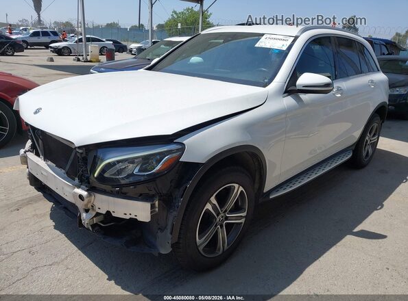 WDC0G4JB8KV149307 2019 MERCEDES-BENZ GLC 300 Белый Передняя левая четверть