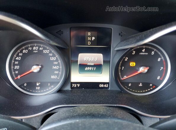 WDC0G4JB9K1002520 2019 MERCEDES-BENZ GLC-CLASS Черный Вид щитка приборов