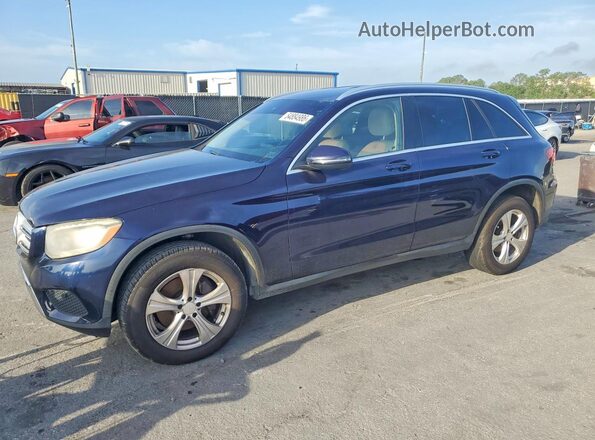 WDC0G4JBXGF104113 2016 MERCEDES-BENZ GLC-CLASS Blue Przód lewy