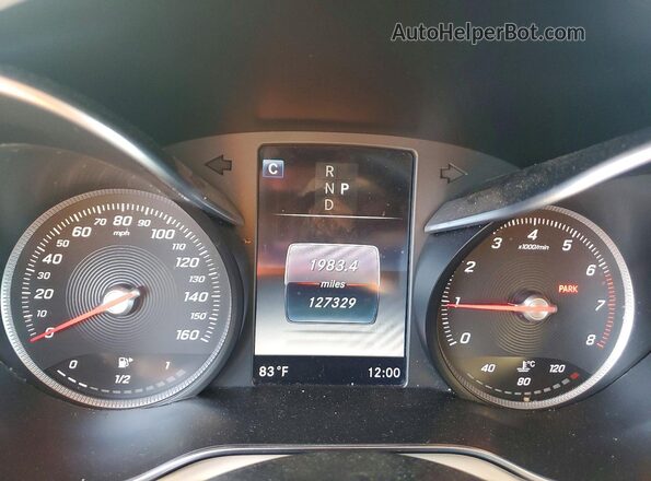 WDC0G4JBXGF104113 2016 MERCEDES-BENZ GLC-CLASS Blue Widok zestawu wskaźników