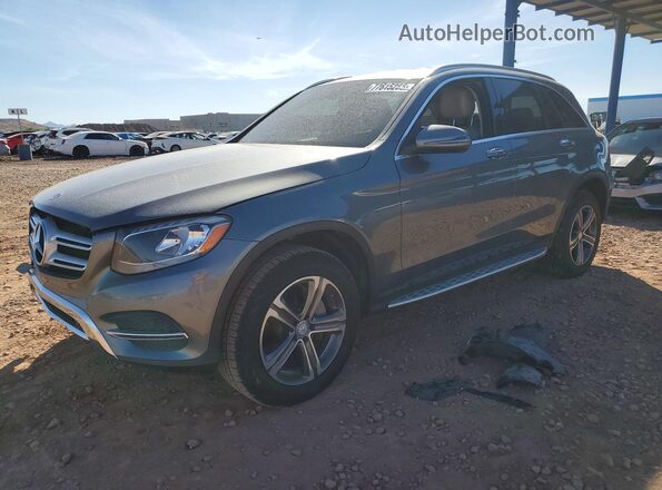 WDC0G4JBXHF190749 2017 MERCEDES-BENZ GLC-CLASS Серый Передняя левая четверть