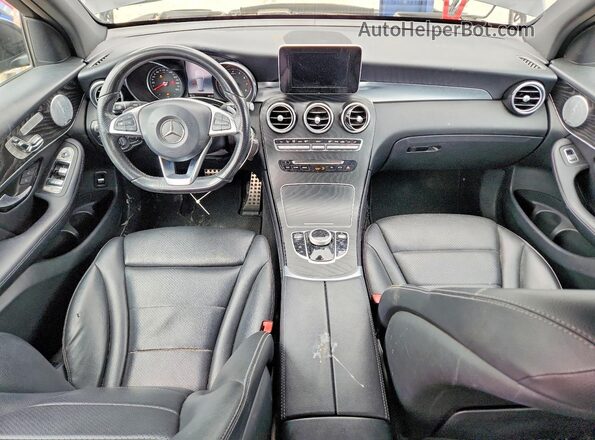 WDC0G4JBXJV090954 2018 MERCEDES-BENZ GLC-CLASS Черный Вид панели приборов