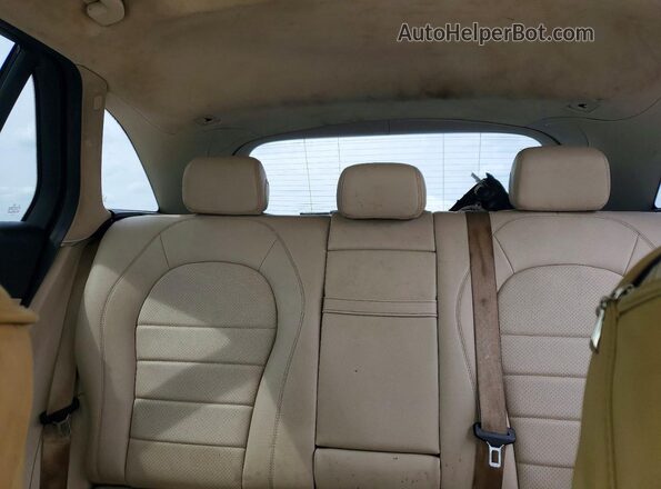 WDC0G4JBXK1000632 2019 MERCEDES-BENZ GLC-CLASS White Rear seats view