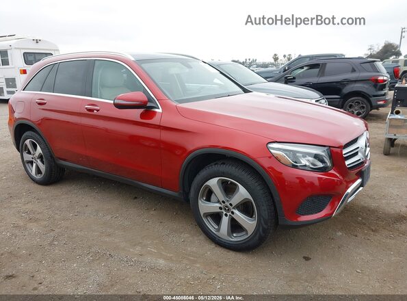 WDC0G4JBXKV156629 2019 MERCEDES-BENZ GLC 300 Red Front right