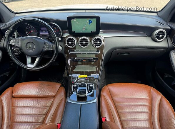 WDC0G4KB0GF050254 2016 MERCEDES-BENZ GLC-CLASS White Widok zestawu wskaźników