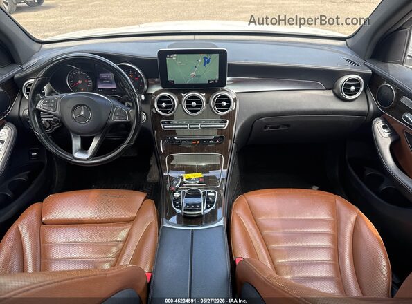 WDC0G4KB0GF050254 2016 MERCEDES-BENZ GLC 300 Белый Вид спереди