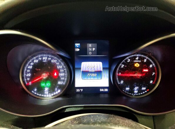 WDC0G4KB0GF103681 2016 MERCEDES-BENZ GLC-CLASS Серебряный Вид щитка приборов