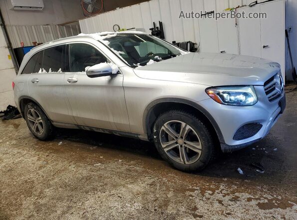 WDC0G4KB0GF103681 2016 MERCEDES-BENZ GLC-CLASS Серебряный Передняя правая четверть