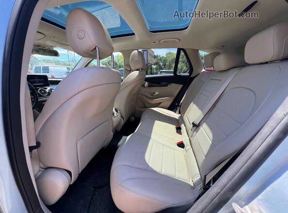WDC0G4KB0HF140697 2017 MERCEDES-BENZ GLC-CLASS Blue Vista de la etiqueta del VIN