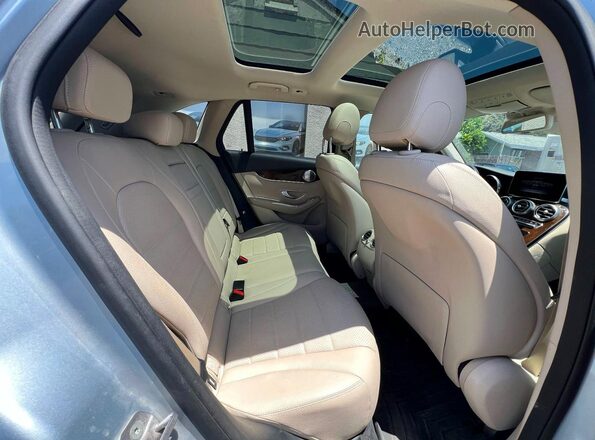 WDC0G4KB0HF140697 2017 MERCEDES-BENZ GLC-CLASS Blue Vista trasera
