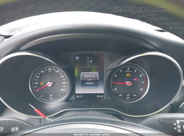 WDC0G4KB0HF152770 2017 MERCEDES-BENZ GLC 300 Серебряный Вид задних сидений