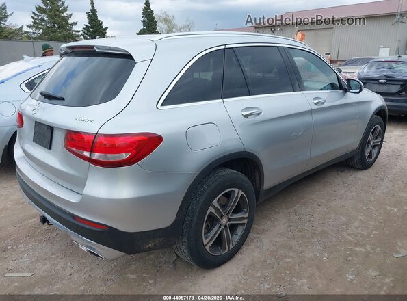 WDC0G4KB0HF152770 2017 MERCEDES-BENZ GLC 300 Серебряный Задняя правая четверть