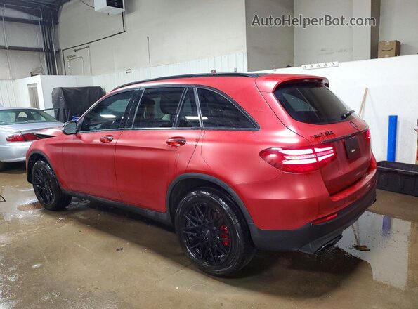 WDC0G4KB0KF622187 2019 MERCEDES-BENZ GLC-CLASS Красный Задняя левая четверть
