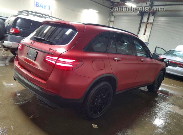 WDC0G4KB0KF622187 2019 MERCEDES-BENZ GLC-CLASS Красный Задняя правая четверть