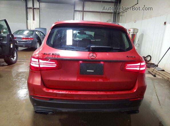 WDC0G4KB0KF622187 2019 MERCEDES-BENZ GLC-CLASS Красный Вид сзади