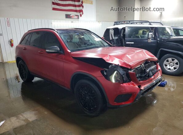 WDC0G4KB0KF622187 2019 MERCEDES-BENZ GLC-CLASS Красный Передняя правая четверть