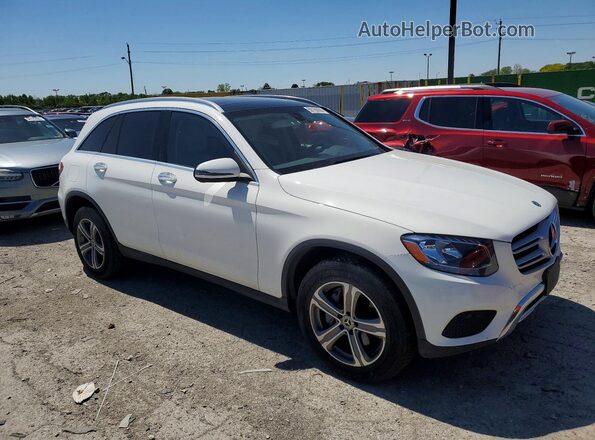 WDC0G4KB1JV061695 2018 MERCEDES-BENZ GLC-CLASS Белый Передняя правая четверть