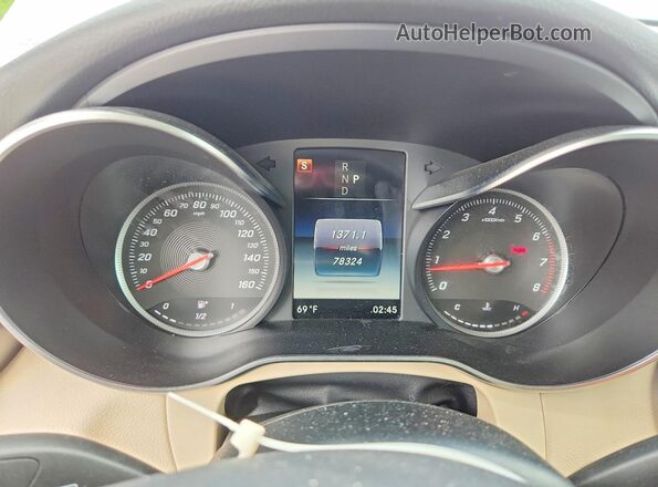WDC0G4KB1KV193079 2019 MERCEDES-BENZ GLC-CLASS White Widok zestawu wskaźników