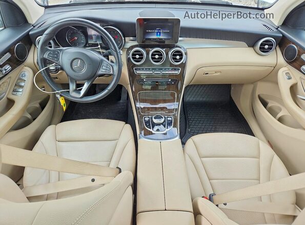 WDC0G4KB1KV193079 2019 MERCEDES-BENZ GLC-CLASS White Widok deski rozdzielczej