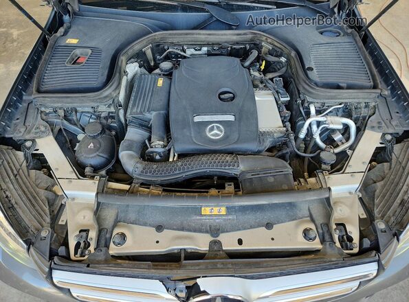 WDC0G4KB3GF087282 2016 MERCEDES-BENZ GLC-CLASS Charcoal Vista interior trasera