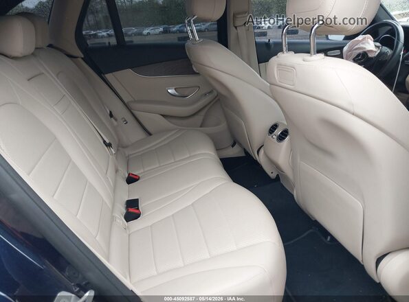 WDC0G4KB3JV099333 2018 MERCEDES-BENZ GLC 300 Blue Widok naklejki z numerem VIN