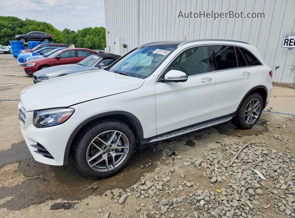 WDC0G4KB3KV170614 2019 MERCEDES-BENZ GLC-CLASS Белый Передняя левая четверть