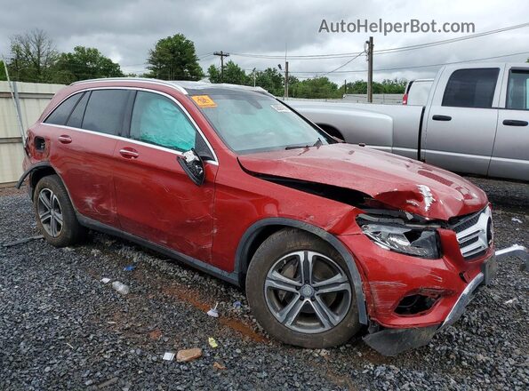 WDC0G4KB4HF166185 2017 MERCEDES-BENZ GLC-CLASS Red Передня права чверть