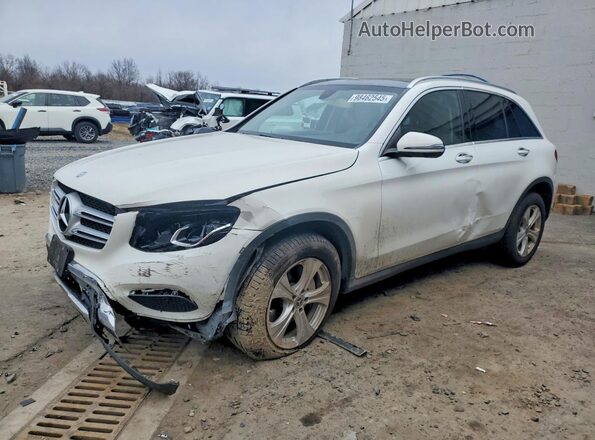 WDC0G4KB4HF238700 2017 MERCEDES-BENZ GLC-CLASS White Առջևի ձախ երեք քառորդ տեսարան