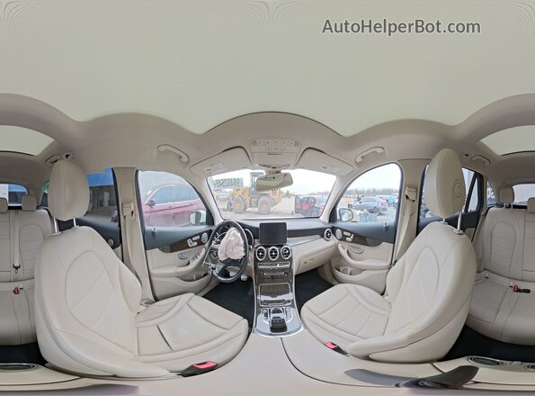 WDC0G4KB4HF238700 2017 MERCEDES-BENZ GLC-CLASS White Սալոնի 360 աստիճան տեսք